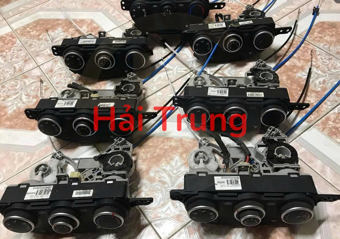 Tháo xe bảng điều khiển điều AC Kia Morning 2011 2012 2013 2014 2015