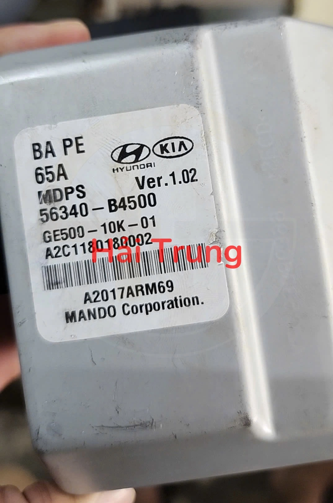 Hộp điều khiển cọc lái Hyundai I10 Tháo xe 56340B4500