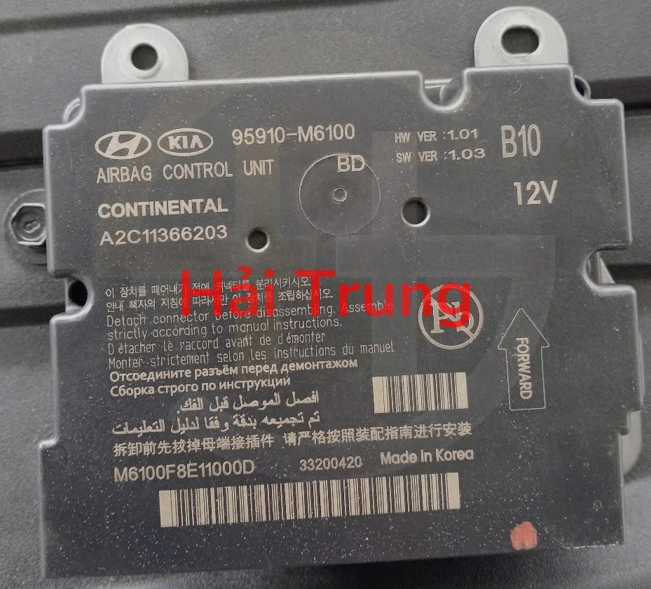 Hộp điều khiển túi khí Kia Cerato K3 Tháo Xe 95910-M6100