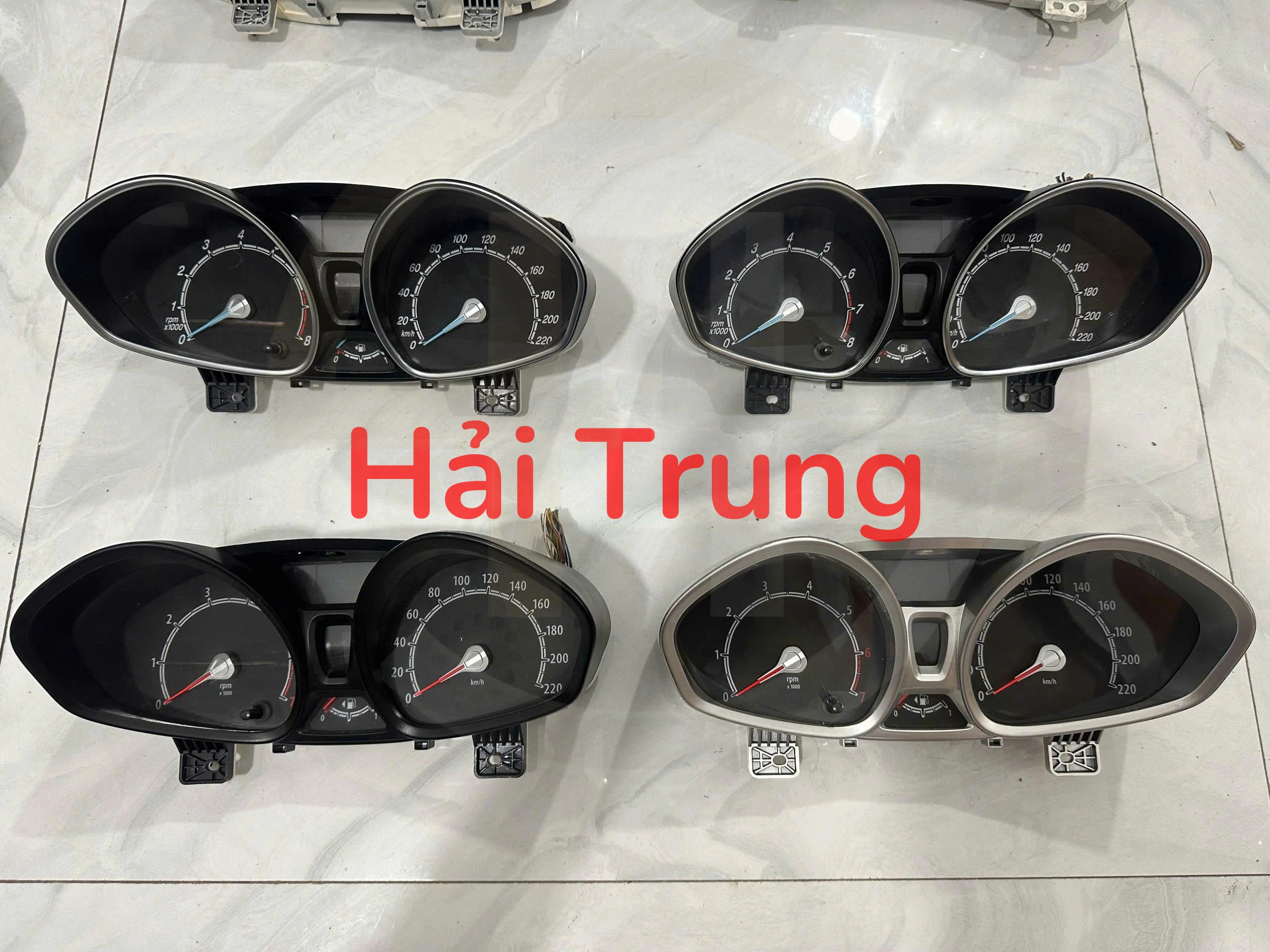 VP8A6F10894BC Đồng hồ táp lô Ford Fiesta 2012 Tháo Xe