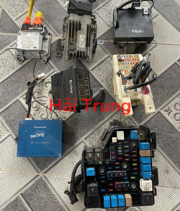 Full bộ điện, bộ nổ, hộp điện đầy đủ Hyundai Santafe 2008 2009 2010 2011 Tháo Xe