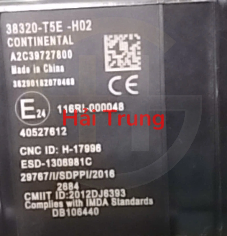 Hộp điều khiển khóa thông minh Smart Key Honda Jazz Tháo Xe 38320-T5E-H02
