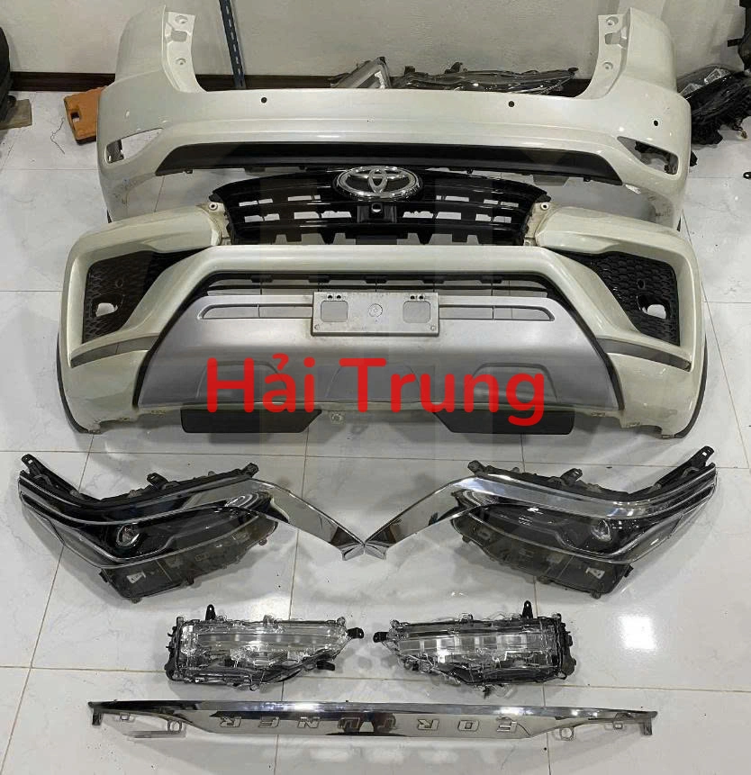 Full bộ cản trước, sau, đèn pha Toyota Fortuner 2025 2026 Tháo Xe Zin