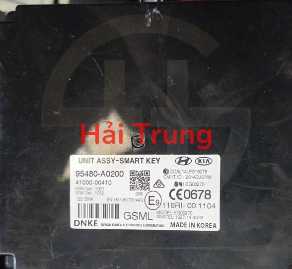 Hộp điều khiển chìa khóa Hyundai Creta Tháo xe 95480A0200