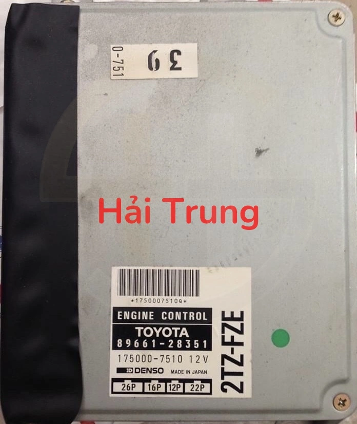 Hộp điều khiển động cơ ECU Toyota Previa Tháo Xe 89661-28351 8966128351