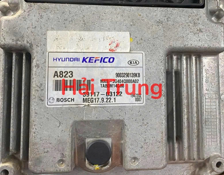 Hộp điều khiển động cơ ECU ECM Kia Soluto 2019-2023 Tháo Xe 39117-03122 3911703122