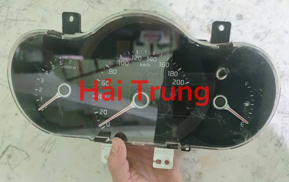 Tháo xe Bảng điều khiển công tắc điều hòa Ac Kia Morning 2013 2014 2015