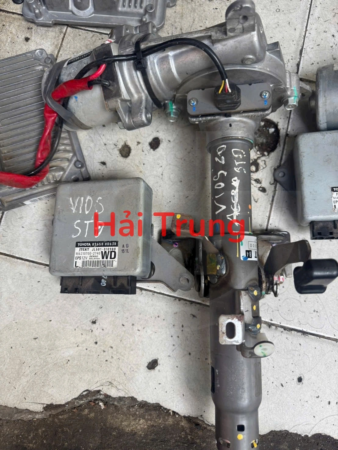 Cọc lái Toyota Vios 2020 2021 Tháo xe