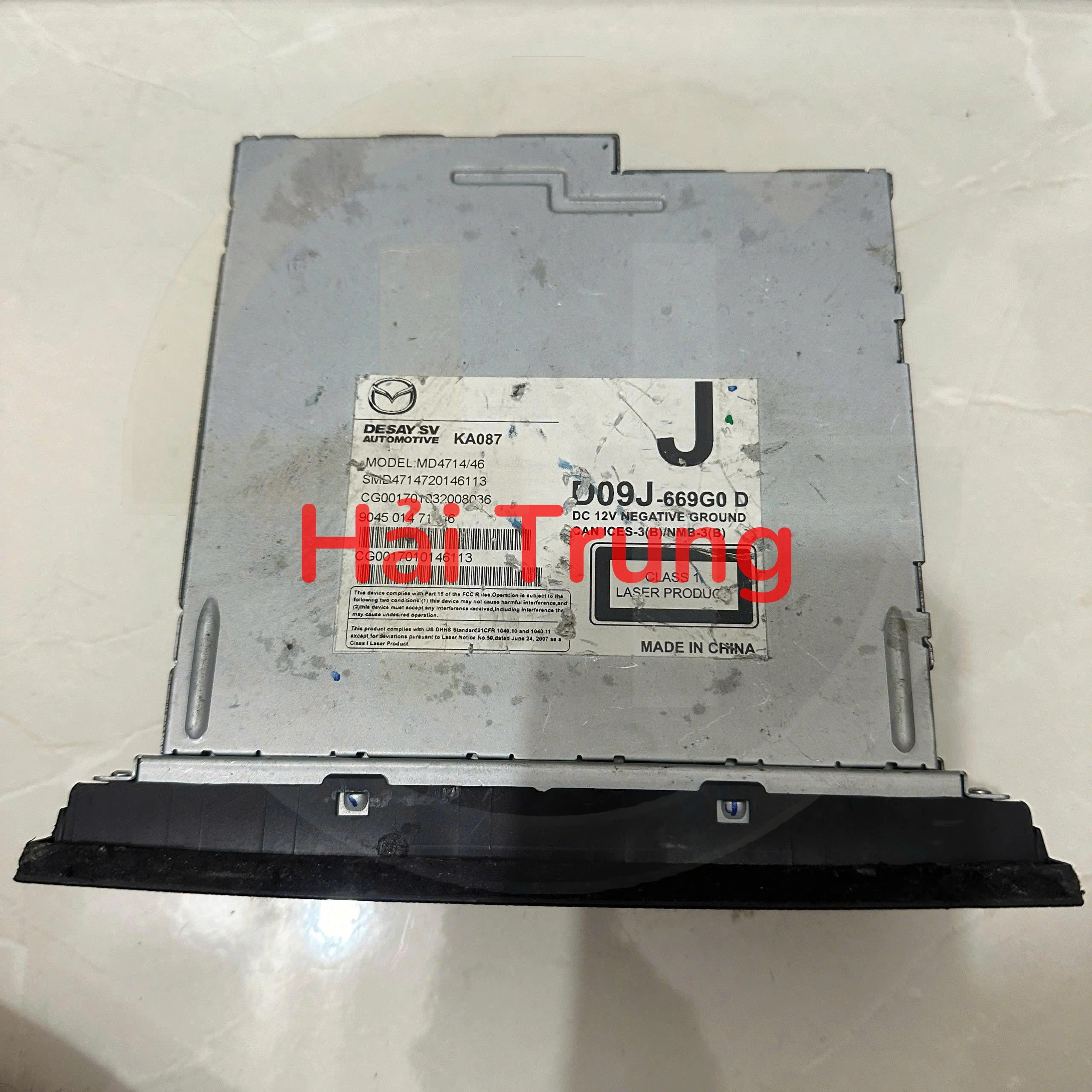 D09J669G0D Hộp điều khiển âm thanh Mazda 3, CX3 Tháo Xe