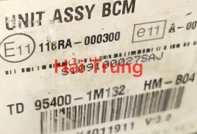 Hộp BCM Kia Cerato Forte 2012 Tháo Xe 954001M132