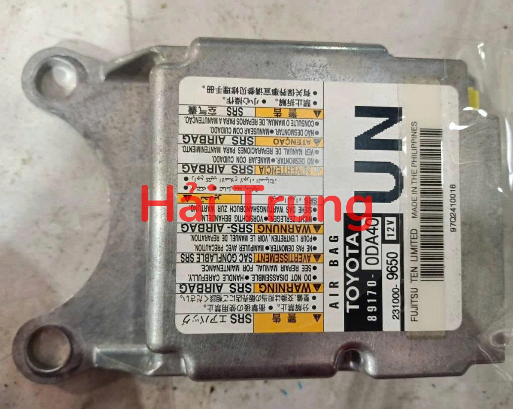 891700DA40 Hộp điều khiển túi khí Toyota Vios Yaris Tháo Xe