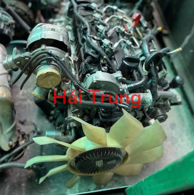 Động cơ Isuzu Dmax 2017 RZ4E 1.9 Diesel Kim phun Tháo Xe 