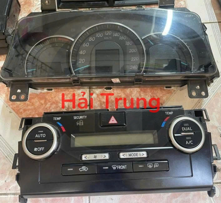 Tháo xe Bảng điều hòa, Đồng hồ táp lô Toyota Camry 2013 2014 2015