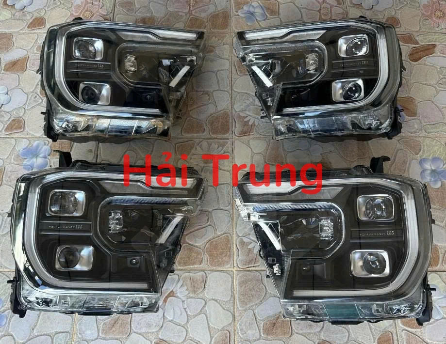 Đèn pha Ranger 2023 XLS, XLT lên Wildtrack Tháo Xe Zin