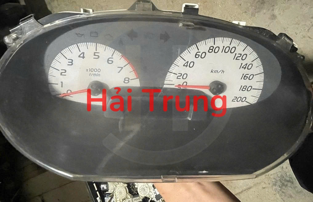 Đồng hồ táp lô Toyota Vios 2003 Tháo Xe