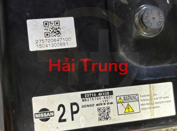 Hộp điều khiển động cơ ECU Nissan Navara Tháo Xe 237104KV2E