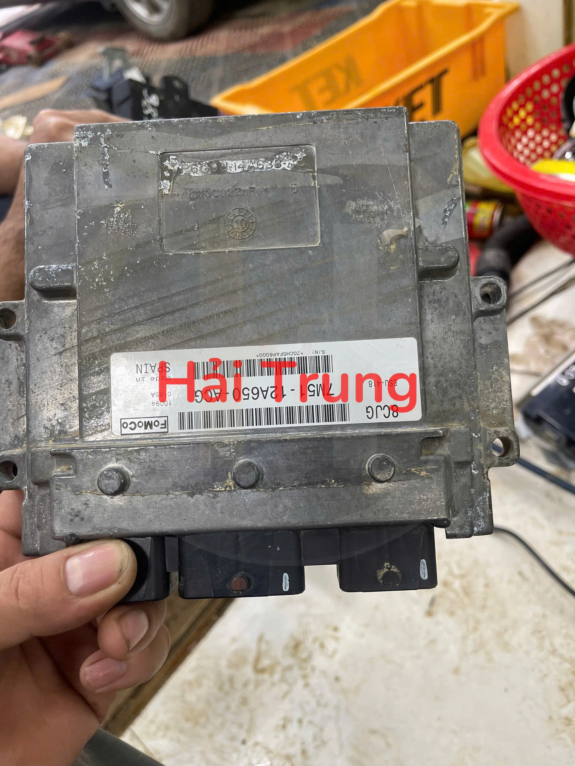 7M51-12A650-ACG Hộp đen Ecu Ford Focus