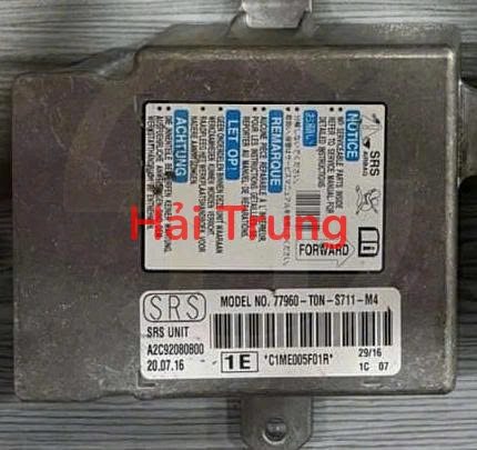 Hộp điều khiển túi khí Honda CRV Tháo Xe 77960-T0N-P711-M4 77960-T0N-P710-M4 