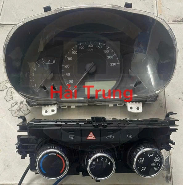 Đồng hồ táp lô, Bảng điều khiển điều hòa Vios 2019-2021 Tháo xe