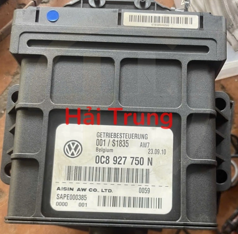 Hộp điều khiển hộp số tự động Audi Q7 Tháo Xe 0C8927750N