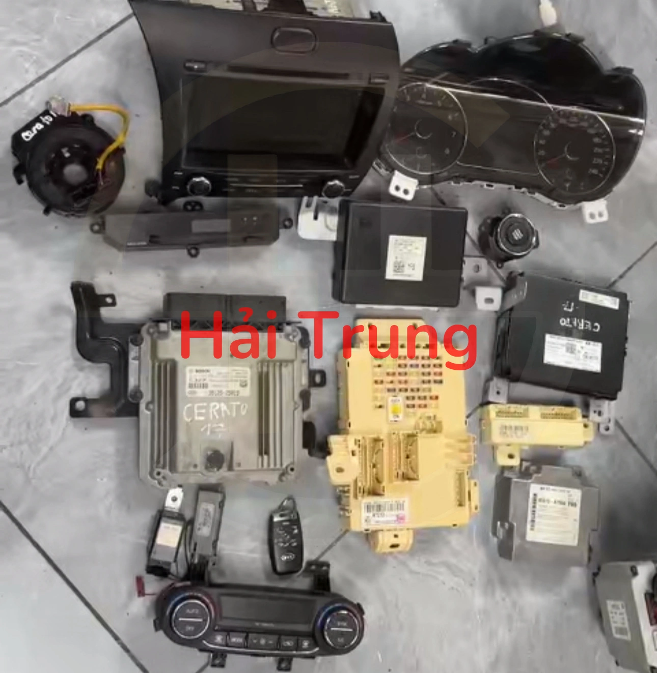 Tháo xe Full bộ điện nổ, hộp điện đầy đủ Kia Sorento 2013-2018