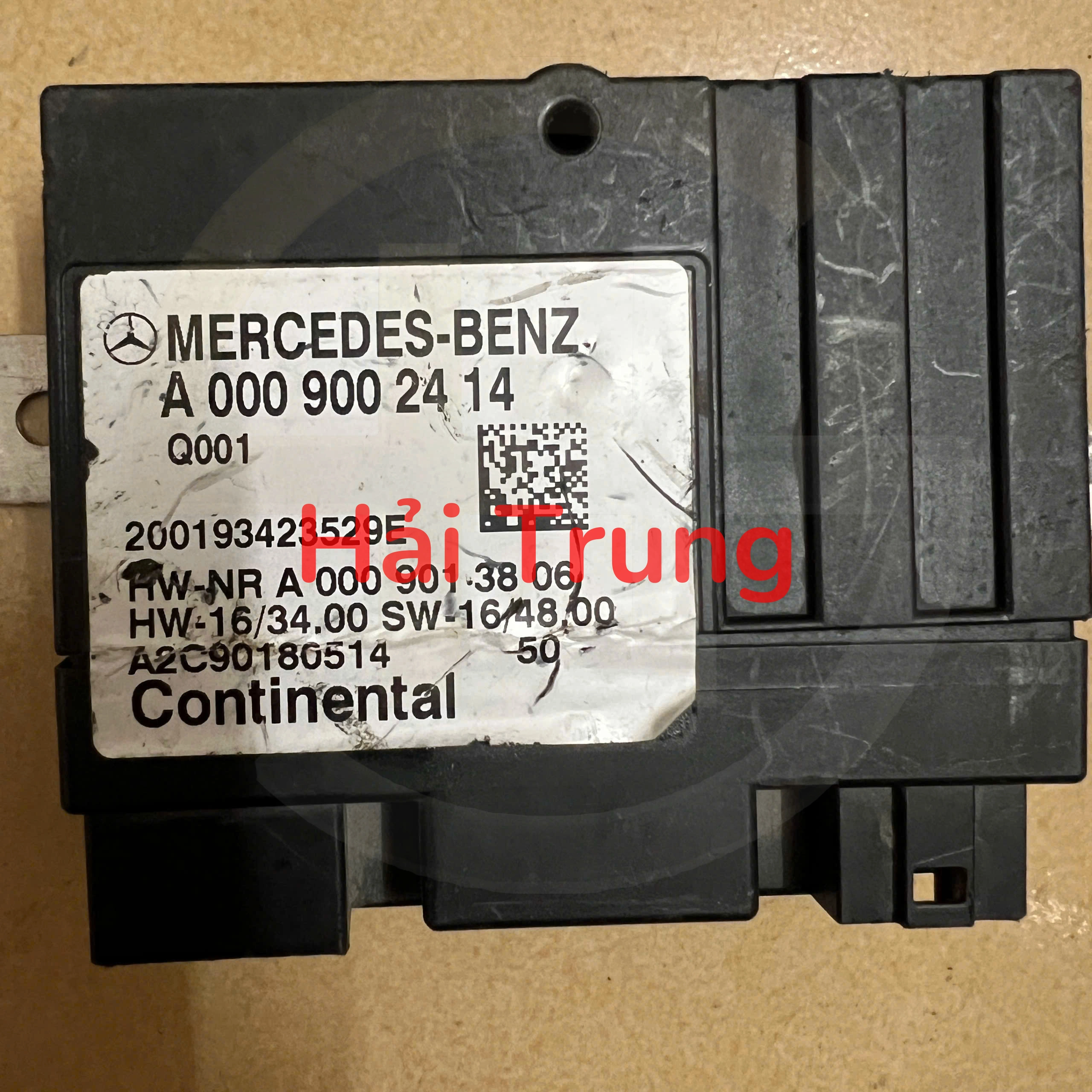 Hộp điều khiển bơm xăng Mercedes Benz C Class W205 W217 W253 W213 W222 W257 A0009002414 Tháo Xe