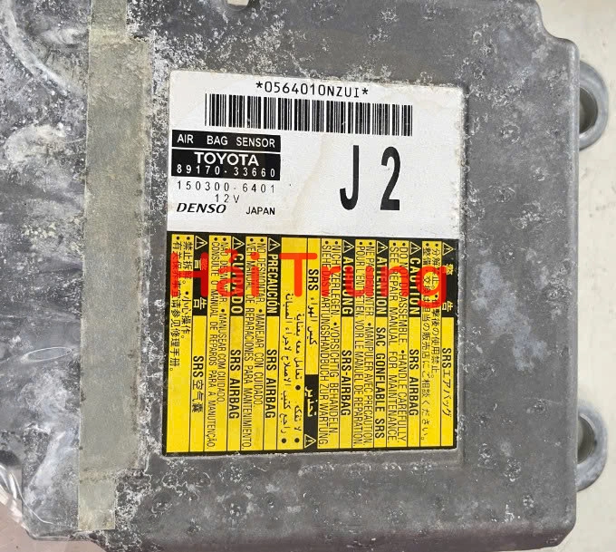 8917033660 Hộp điều khiển túi khí Lexus ES350 2012 Tháo xe