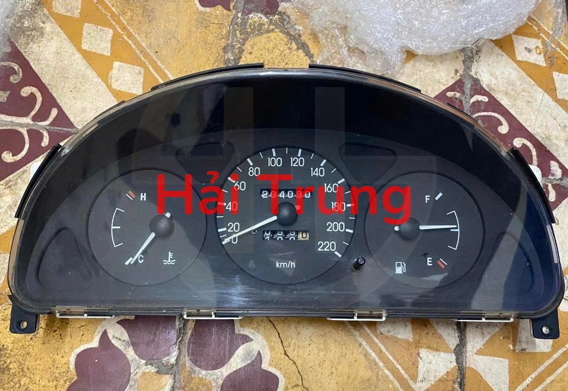 Tháo xe đồng hồ táp lô Daewoo Lanos