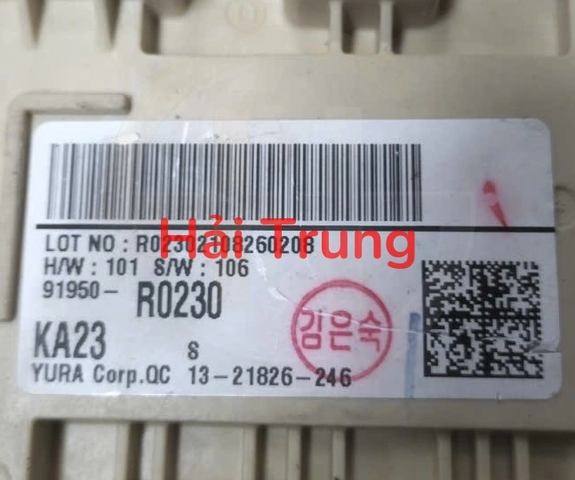 Hộp cầu trì trong xe Kia Carnival 2022-2025 Tháo Xe 91950R0230