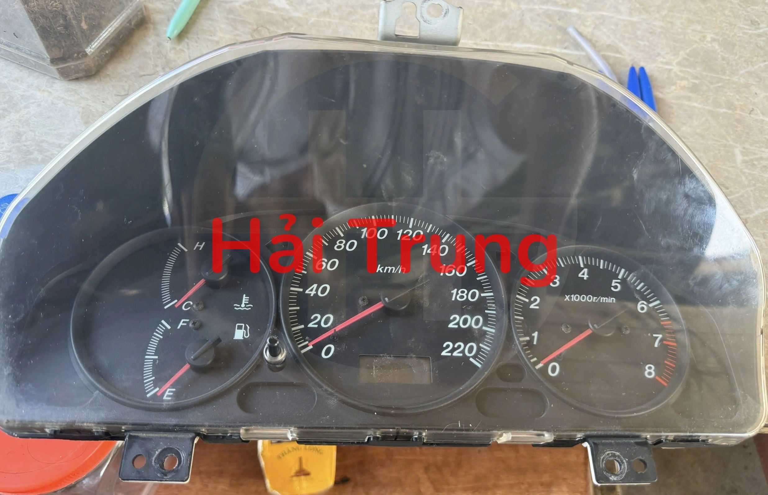 Đồng hồ táp lô Mazda Premacy 2003 Tháo Xe