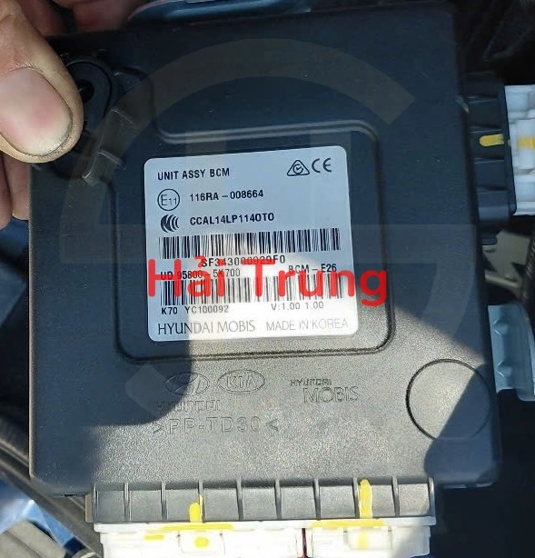 Hộp BCM 95800-5K700 Hyundai E-Mighty Tháo Xe 958005K700