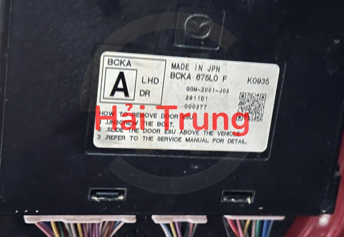 Hộp điều khiển cửa Mazda 3, Mazda CX30 Tháo Xe BCKA 675L0 F