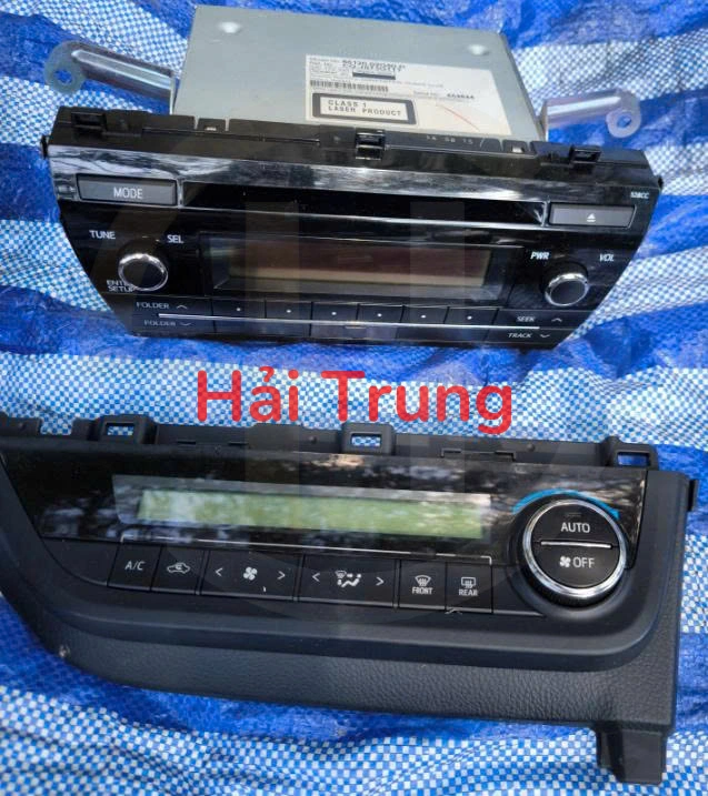 Bảng điều khiển điều hòa Ac Toyota Altis 2014 2015 2016 Tháo Xe
