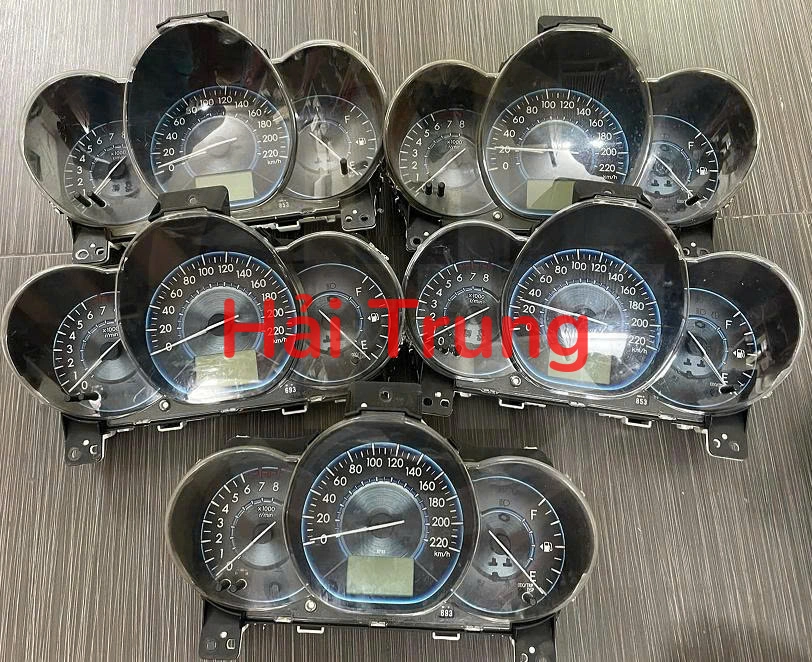 Đồng hồ táp lô Toyota Vios 2014-2018 Tháo xe