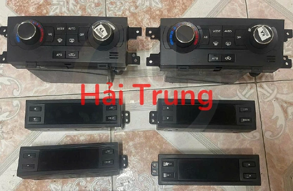 Tháo xe bảng điều khiển điều AC Chevrolet Captiva