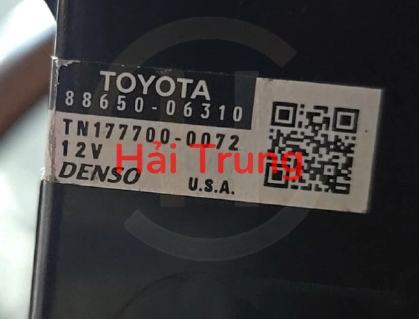 Hộp điều khiển điều hòa Toyota Camry 2007-2011 Tháo Xe 88650-06310