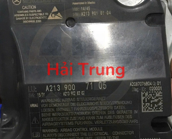 A2139007105 Hộp điều khiển túi khí Mercedes-Benz E-CLASS W213 Tháo Xe