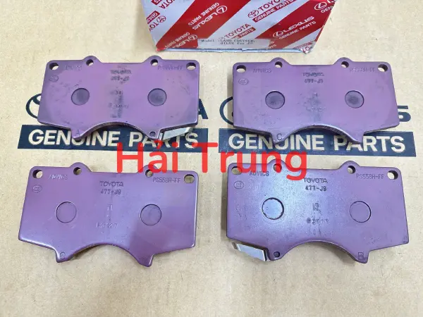 Má phanh trước Toyota Fortuner 2006-2022 chính hãng 04465-35290 0446535290.  