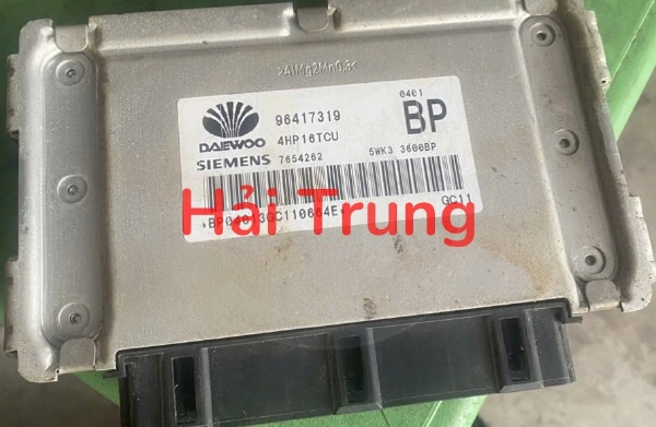 Hộp điều khiển động cơ Hộp đen ECU Daewoo Magnus 2.5 Tháo Xe 96417319
