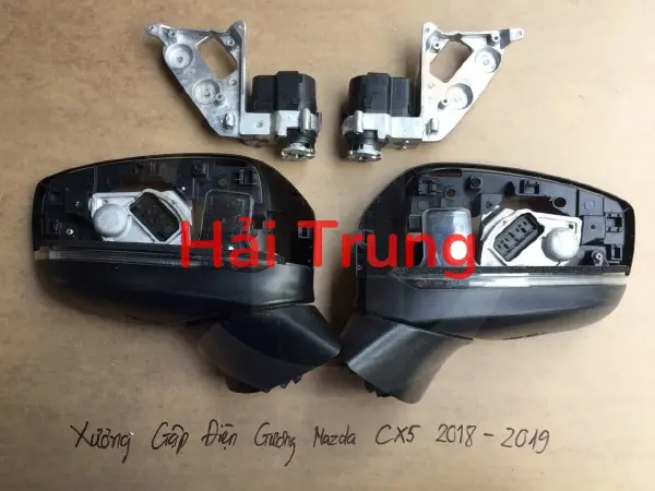 Mô tơ gập gương, xương gương Mazda CX5 2018-2020