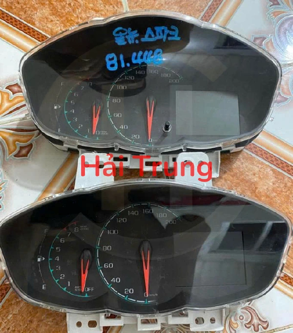 Tháo xe Đồng hồ táp lô Chevrolet Spark 2016-2019