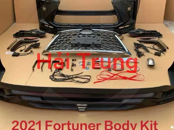 Bodykit Lexus cho xe Fortuner