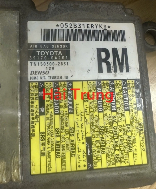 8917006201 Hộp điều khiển Túi khí Toyota Camry 2009-2011 Tháo xe