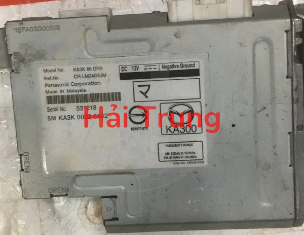 KA3K66DRX Hộp khuếch đại âm thanh Hộp Âm Ly Mazda CX-5 2016-2020 Tháo xe