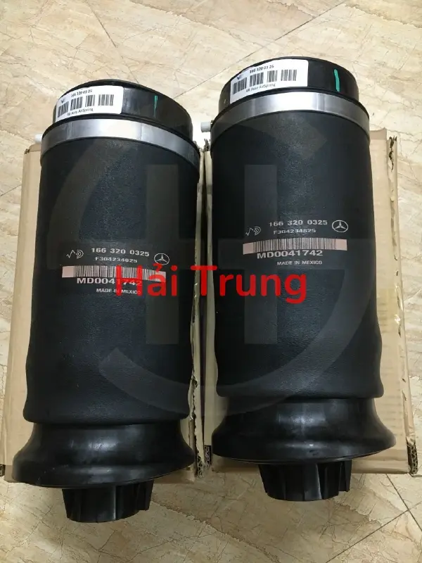 Bóng hơi sau Mercedes GL450, GL550 W164, W166 chính hãng A1663200325