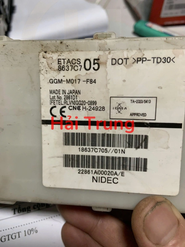 Hộp điều khiển thước lái Mitsubishi Attrage Tháo xe