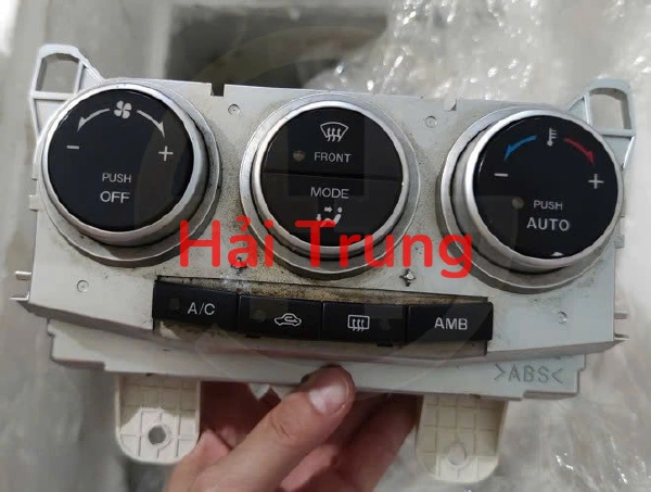 Tháo xe bảng điều khiển công tắc điều hòa Ac Mazda 5