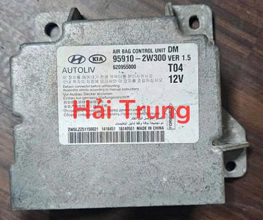 959102W300 Hộp điều khiển túi khí Hyundai Santafe 2012-2018 Tháo xe