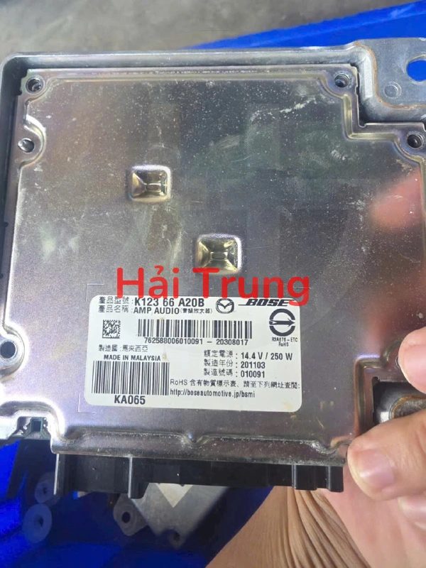 Hộp âm ly Mazda Cx5 Tháo xe K12366A20B