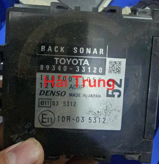 8934033120 Tháo xe Hộp cảm biến lùi Toyota Camry 2013